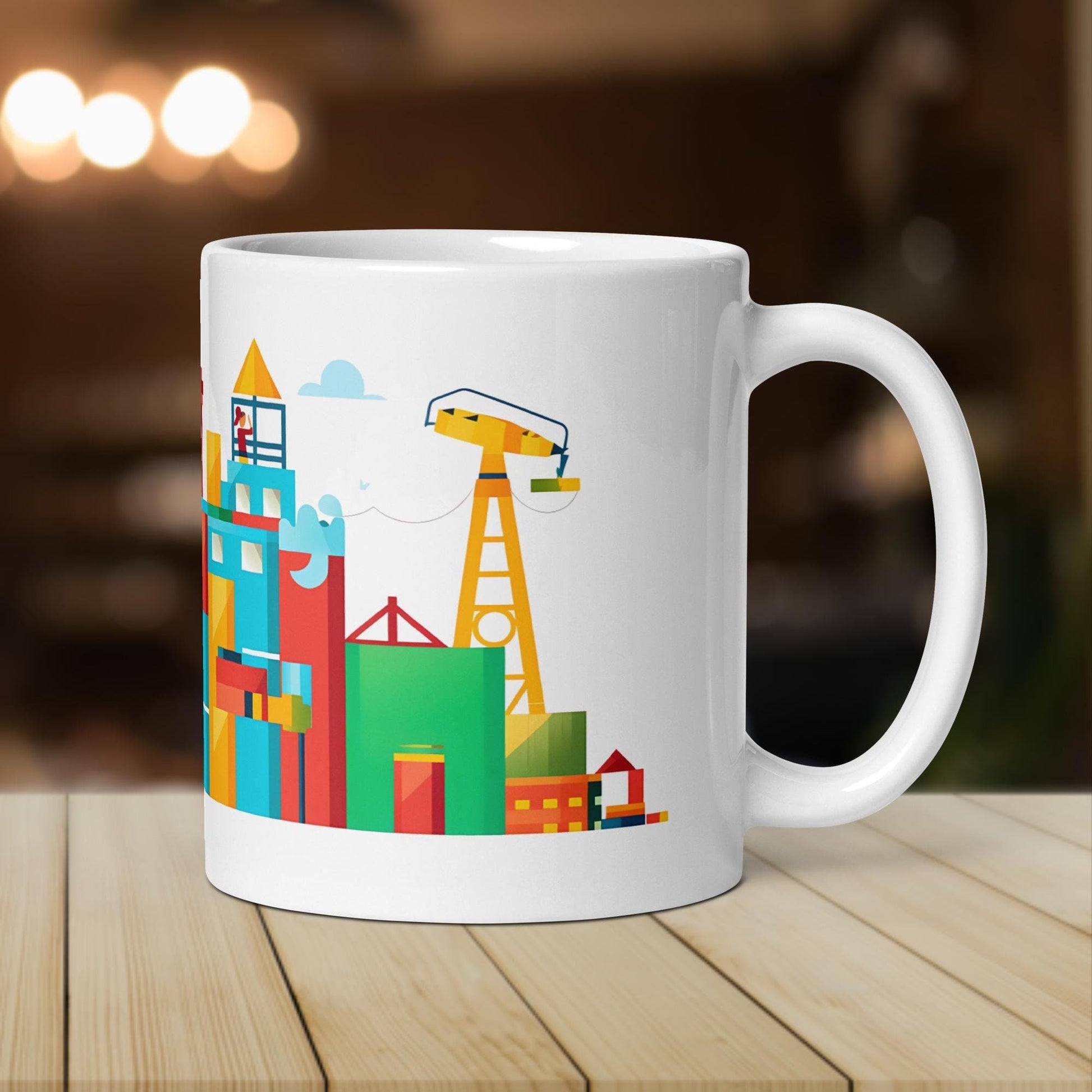 The Construction Site | Funny Work Mug | Funny Coffee Mug | Gift For Coworker | Workplace Gift - Raiden Gate Design