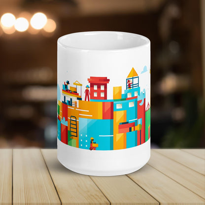 The Construction Site | Funny Work Mug | Funny Coffee Mug | Gift For Coworker | Workplace Gift - Raiden Gate Design