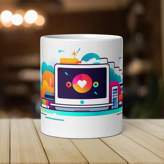 The Desktop PC | Funny Work Mug | Funny Coffee Mug | Gift For Coworker | Workplace Gift - Raiden Gate Design