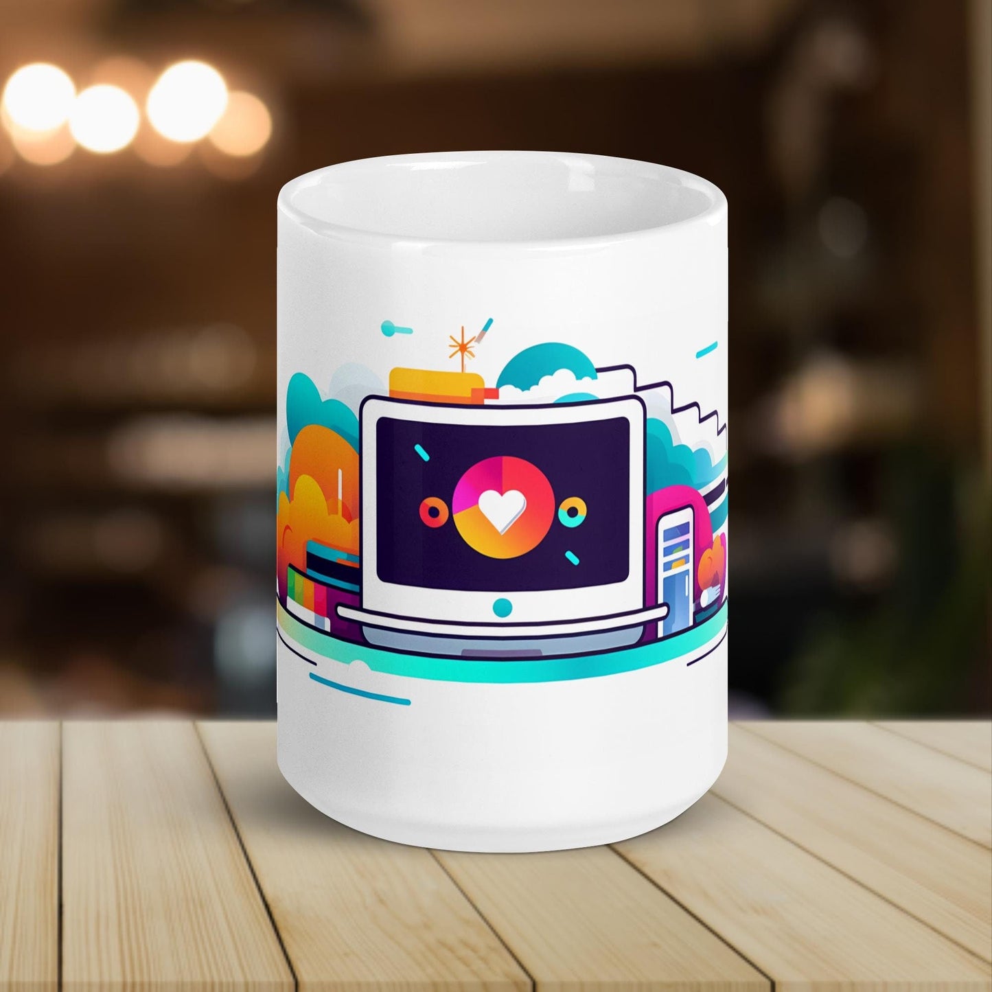 The Desktop PC | Funny Work Mug | Funny Coffee Mug | Gift For Coworker | Workplace Gift - Raiden Gate Design