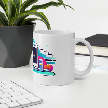 The Desktop PC | Funny Work Mug | Funny Coffee Mug | Gift For Coworker | Workplace Gift - Raiden Gate Design