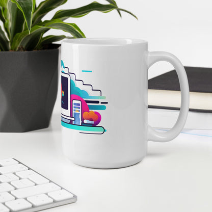The Desktop PC | Funny Work Mug | Funny Coffee Mug | Gift For Coworker | Workplace Gift - Raiden Gate Design