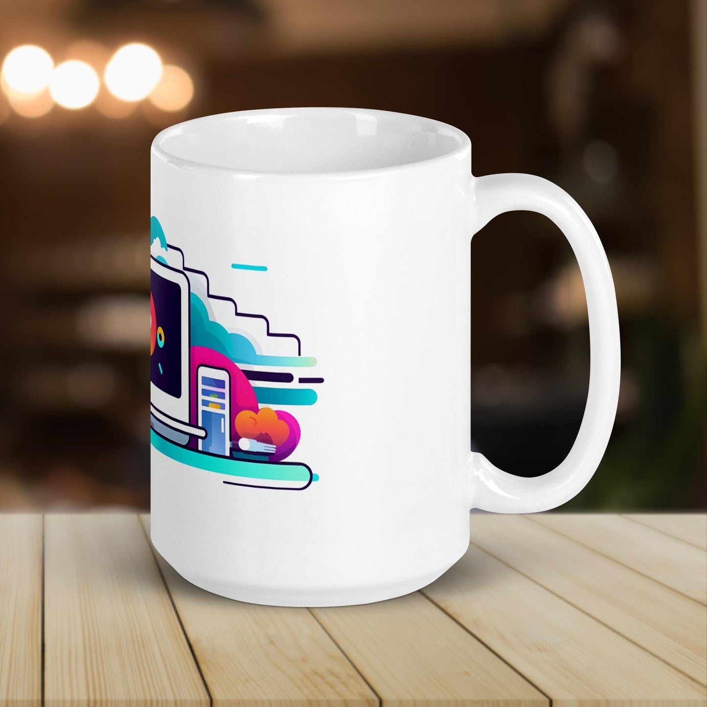 The Desktop PC | Funny Work Mug | Funny Coffee Mug | Gift For Coworker | Workplace Gift - Raiden Gate Design