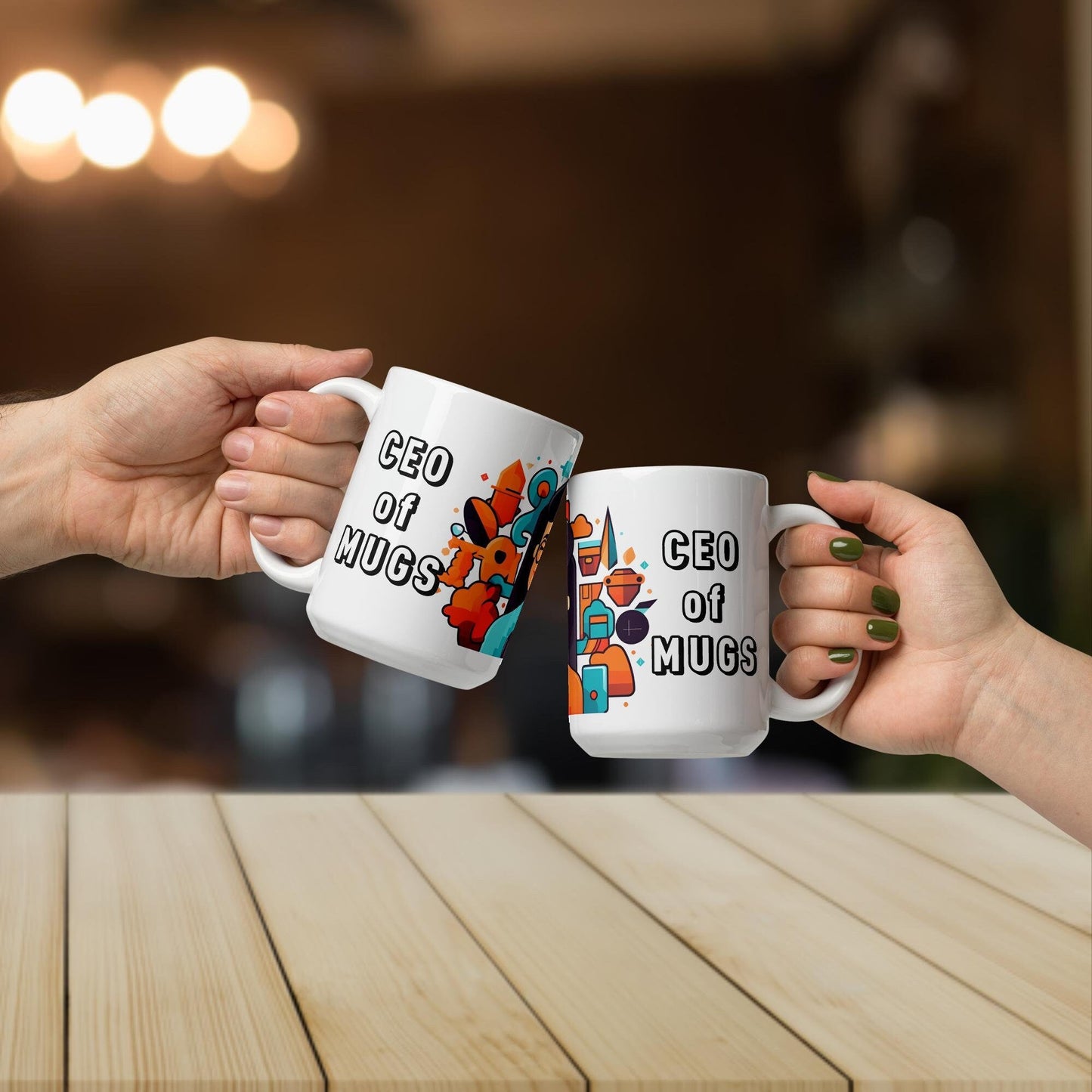 The Female “CEO of Mugs” | CEO Mug | Funny Work Mug | Funny Coffee Mug | Gift For Coworker | Workplace Gift - Raiden Gate Design