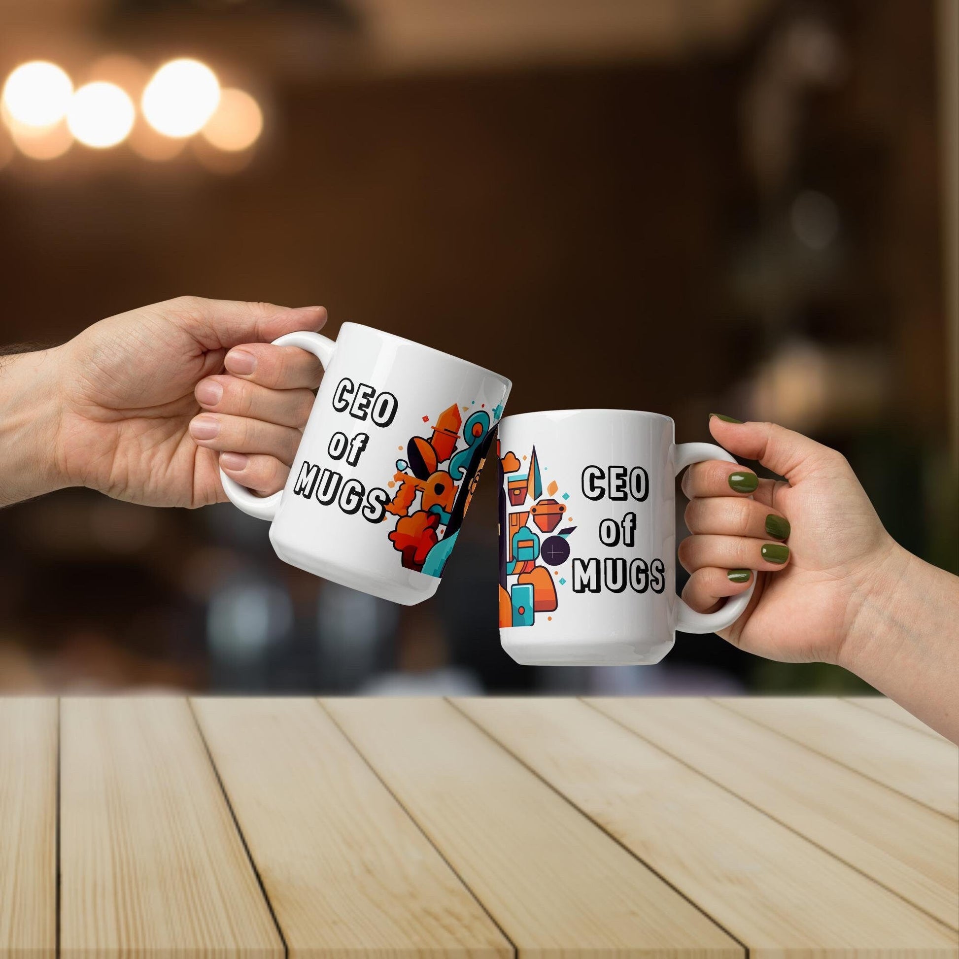 The Female “CEO of Mugs” | CEO Mug | Funny Work Mug | Funny Coffee Mug | Gift For Coworker | Workplace Gift - Raiden Gate Design