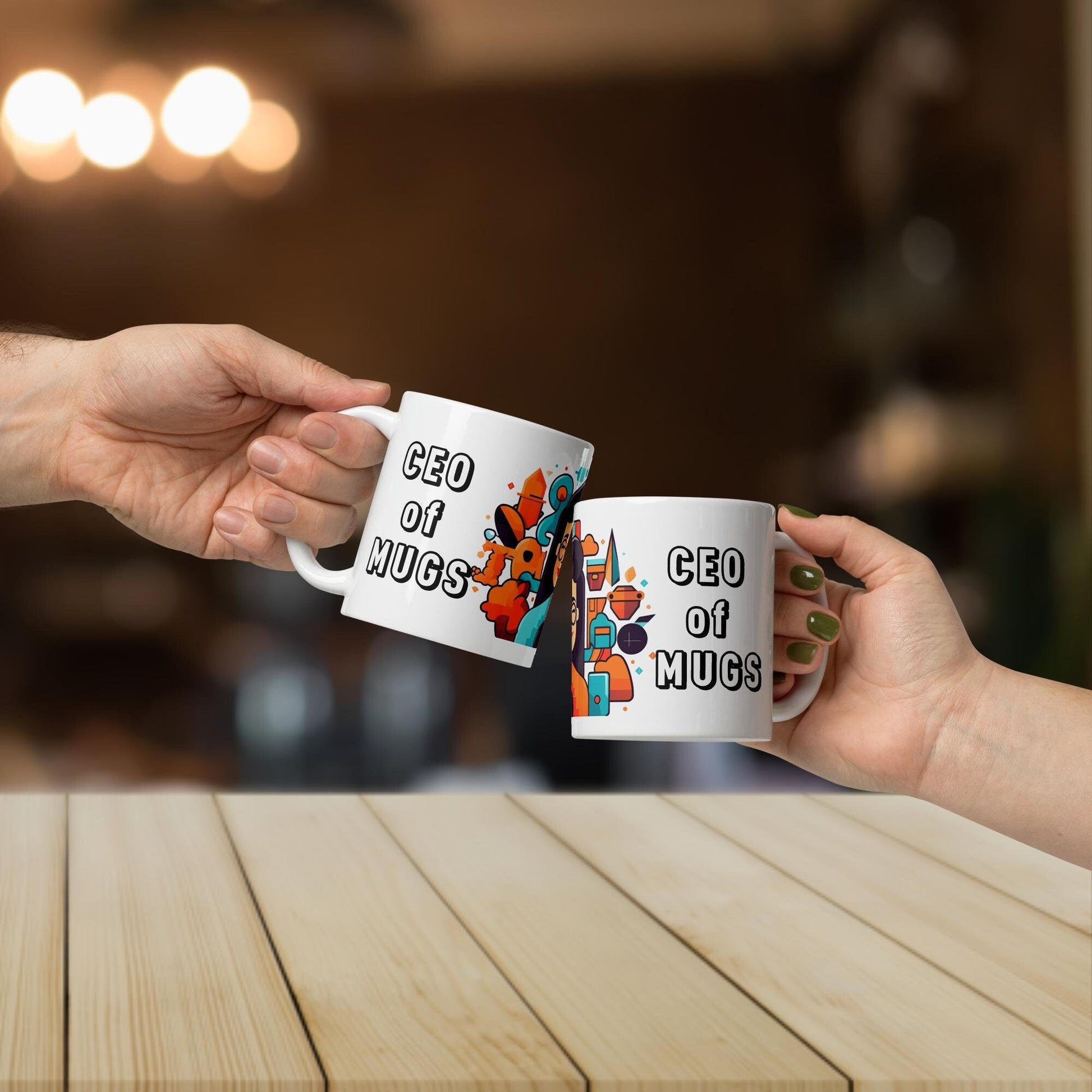 The Female “CEO of Mugs” | CEO Mug | Funny Work Mug | Funny Coffee Mug | Gift For Coworker | Workplace Gift - Raiden Gate Design