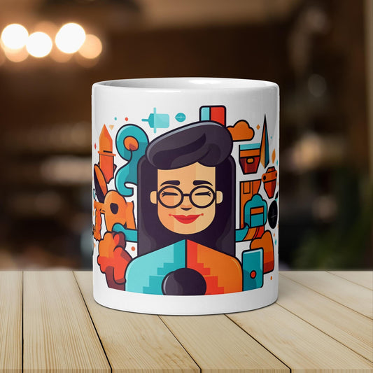 The Female “CEO of Mugs” | CEO Mug | Funny Work Mug | Funny Coffee Mug | Gift For Coworker | Workplace Gift - Raiden Gate Design