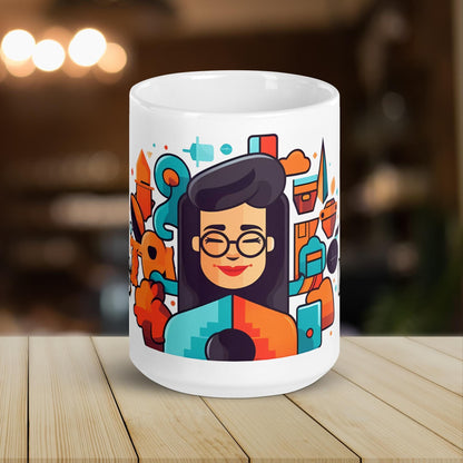 The Female “CEO of Mugs” | CEO Mug | Funny Work Mug | Funny Coffee Mug | Gift For Coworker | Workplace Gift - Raiden Gate Design