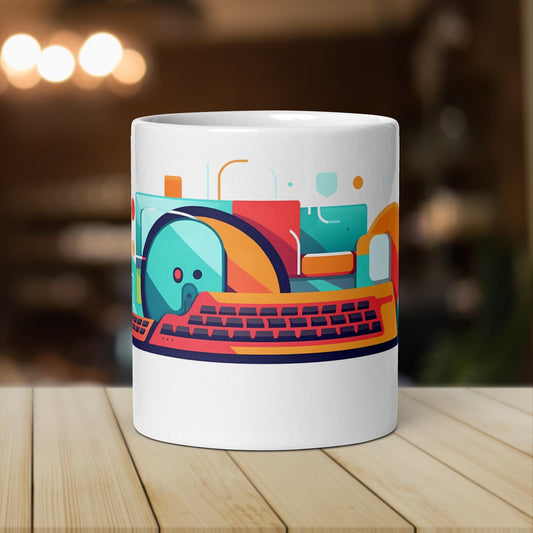 The Keyboard and Mouse | Funny Work Mug | Funny Coffee Mug | Gift For Coworker | Workplace Gift - Raiden Gate Design