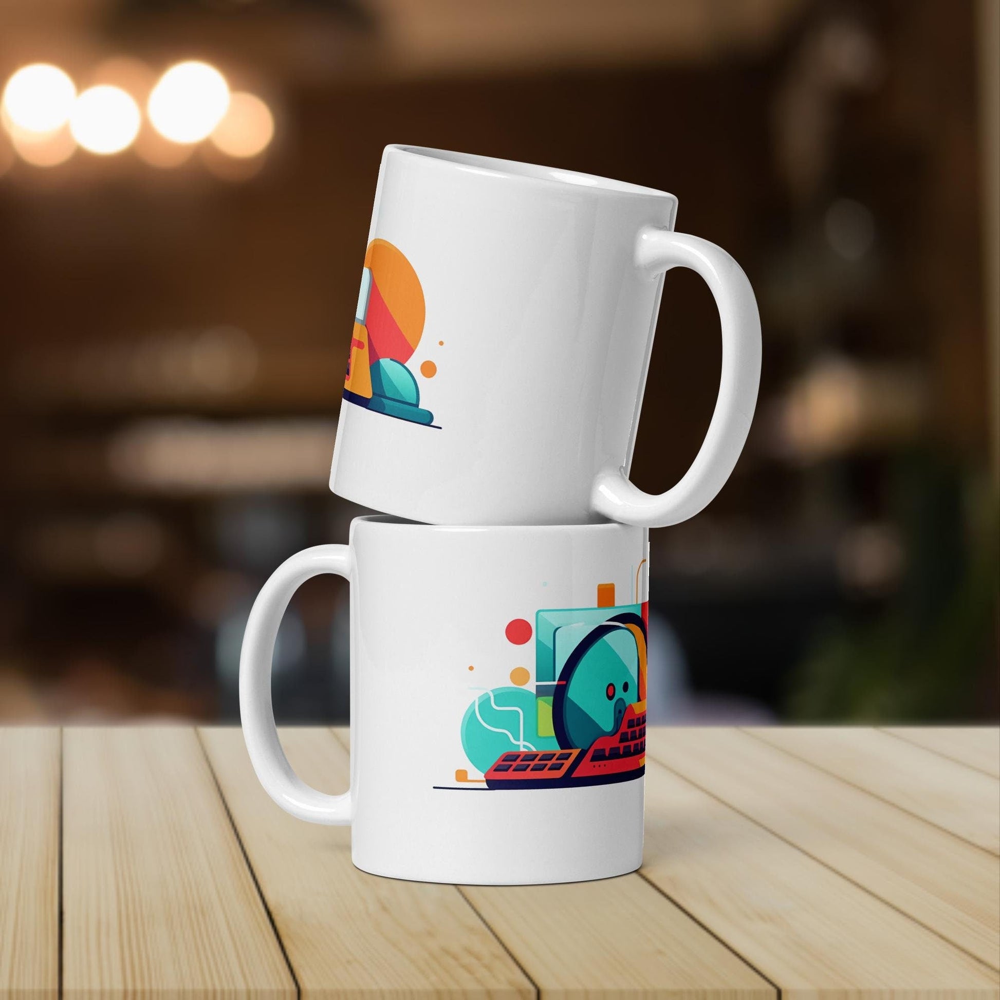 The Keyboard and Mouse | Funny Work Mug | Funny Coffee Mug | Gift For Coworker | Workplace Gift - Raiden Gate Design