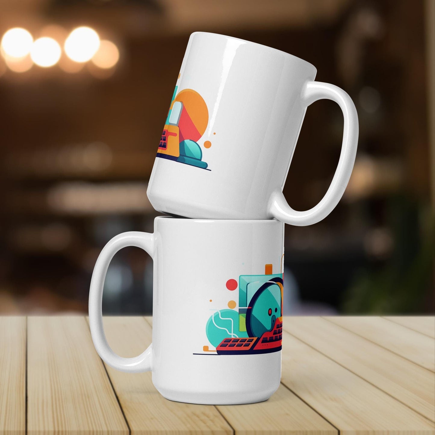 The Keyboard and Mouse | Funny Work Mug | Funny Coffee Mug | Gift For Coworker | Workplace Gift - Raiden Gate Design