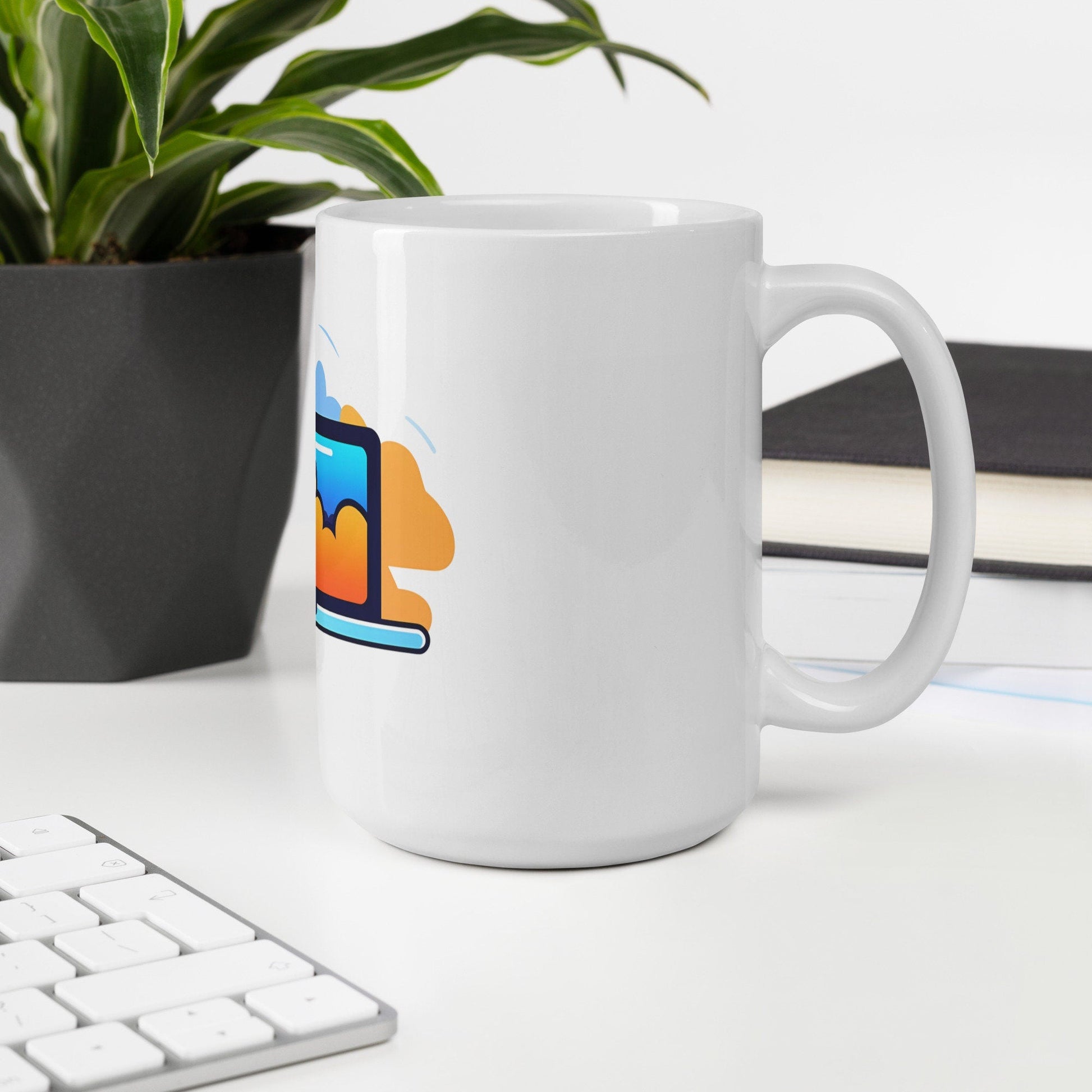 The Laptop | Funny Work Mug | Funny Coffee Mug | Gift For Coworker | Workplace Gift - Raiden Gate Design