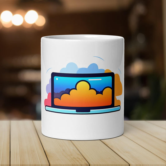 The Laptop | Funny Work Mug | Funny Coffee Mug | Gift For Coworker | Workplace Gift - Raiden Gate Design