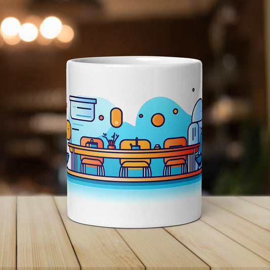 The Meeting Room | Funny Work Mug | Funny Coffee Mug | Gift For Coworker | Workplace Gift - Raiden Gate Design