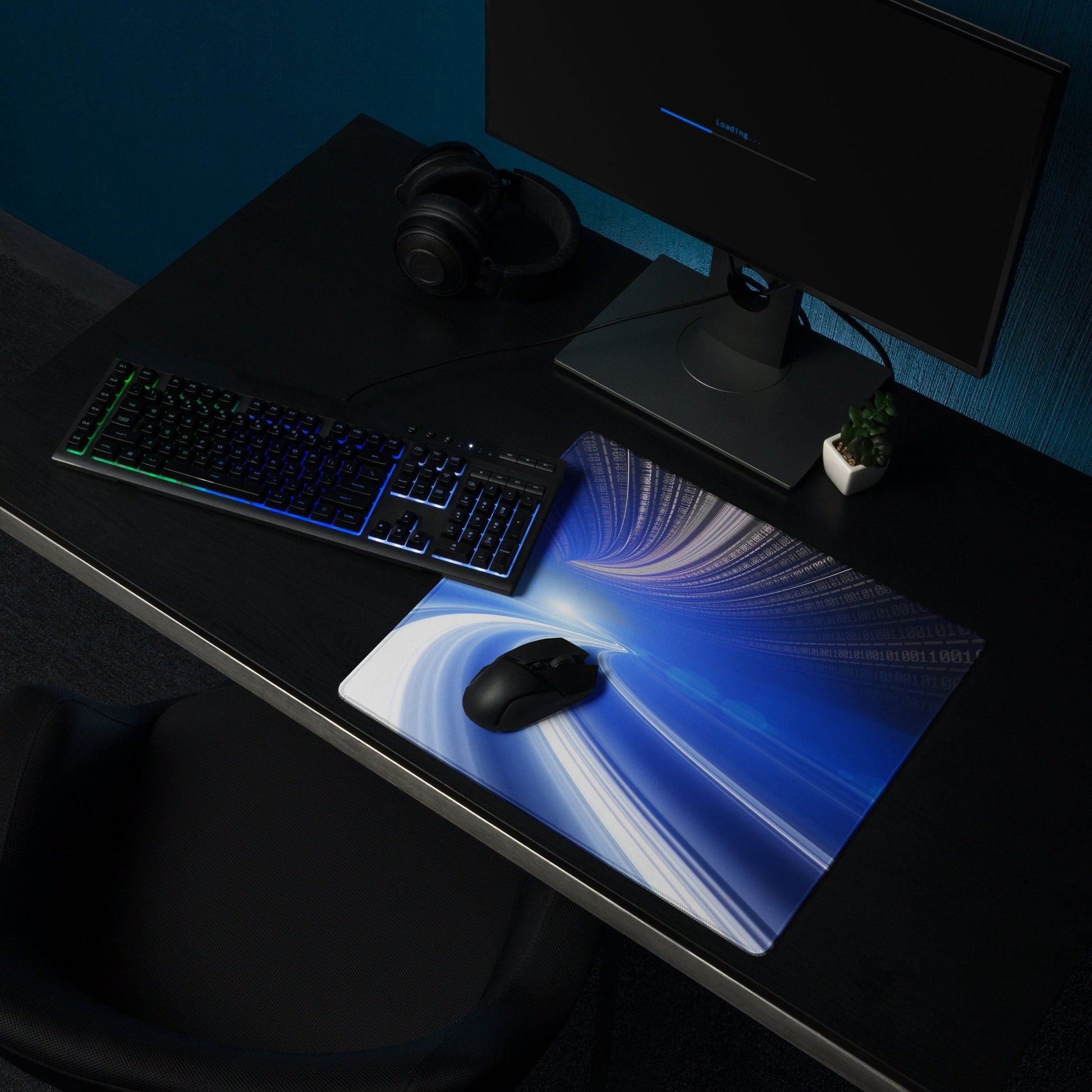 Time Travel Gaming Mousepad | Desk Mat | Gamer Gift | Desk Accessories | Large Mouse Pad - Raiden Gate Design