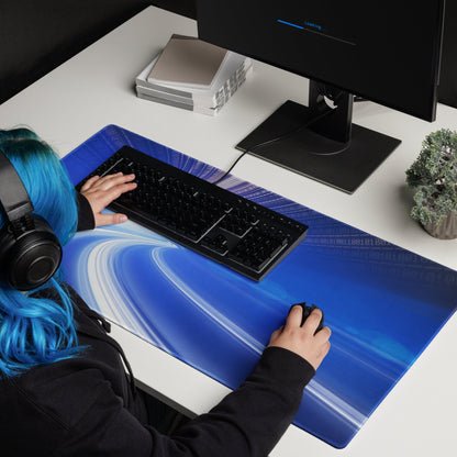 Time Travel Gaming Mousepad | Desk Mat | Gamer Gift | Desk Accessories | Large Mouse Pad - Raiden Gate Design