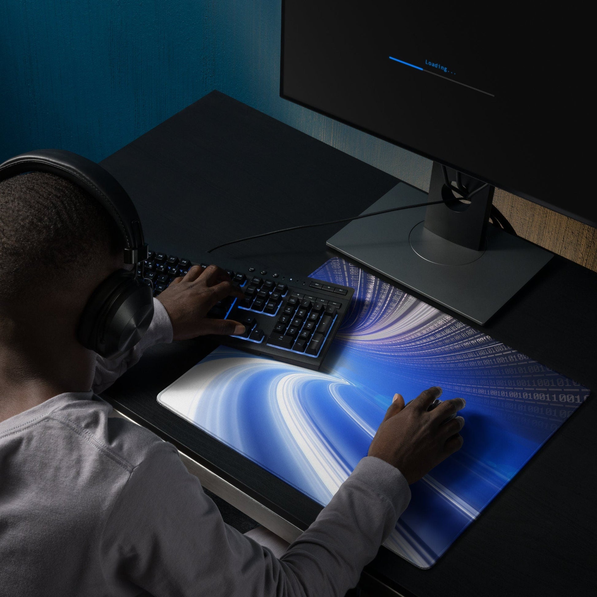 Time Travel Gaming Mousepad | Desk Mat | Gamer Gift | Desk Accessories | Large Mouse Pad - Raiden Gate Design