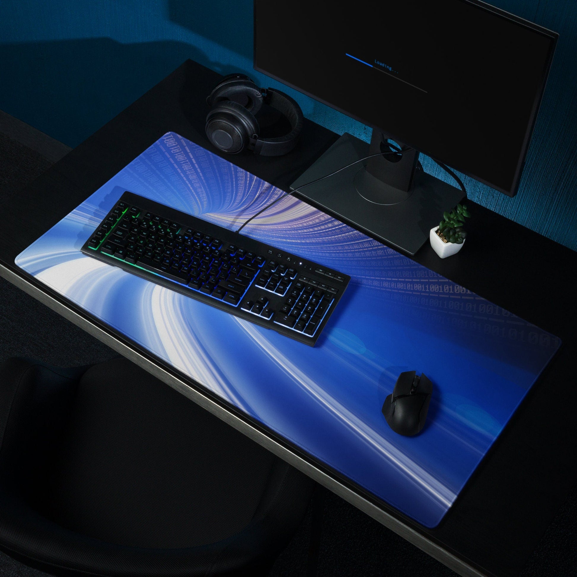 Time Travel Gaming Mousepad | Desk Mat | Gamer Gift | Desk Accessories | Large Mouse Pad - Raiden Gate Design