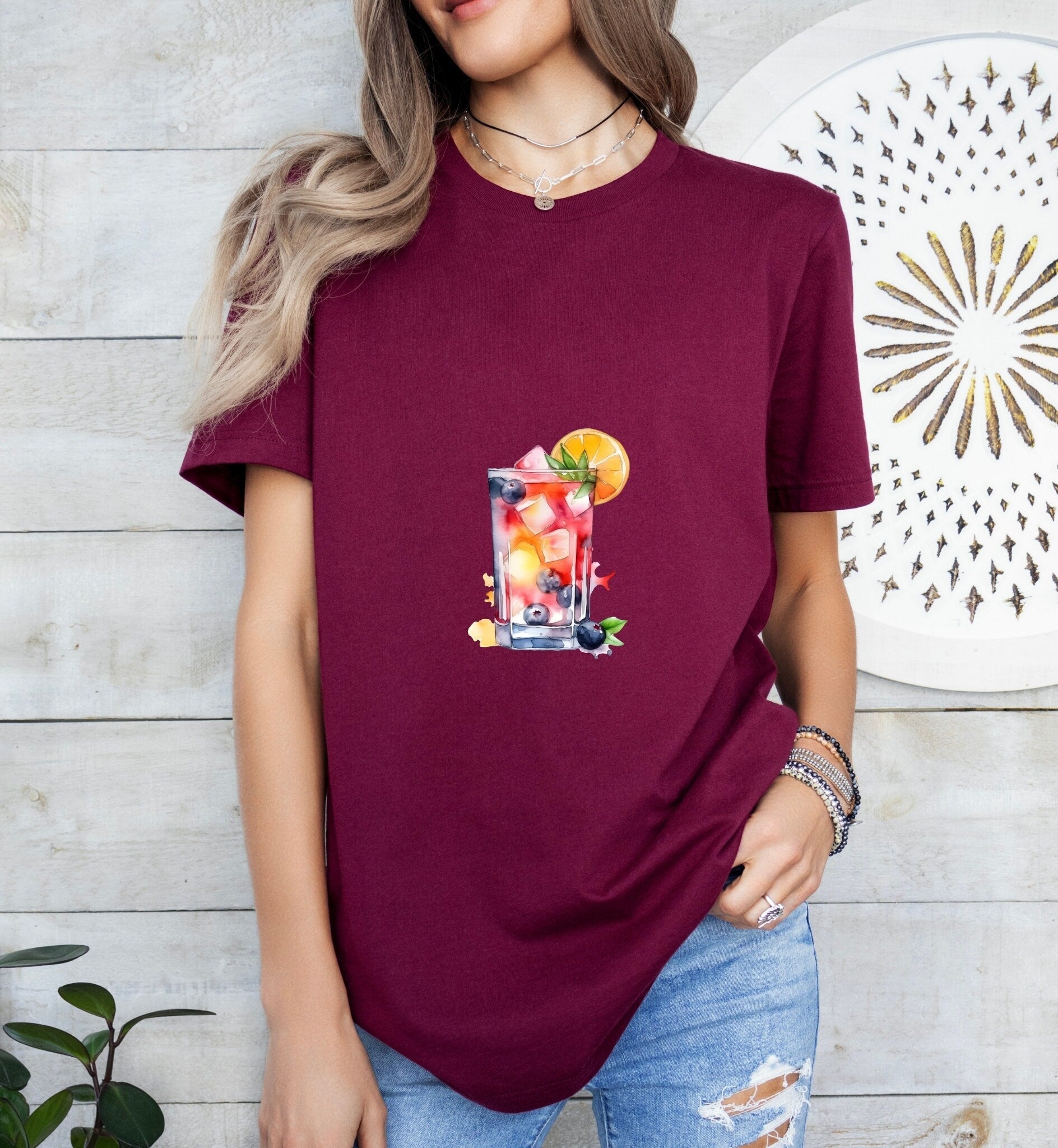 Tom Collins Cocktail Groom or Bride Cocktail Bar Shirt - Minimalist Aesthetic T-Shirt for Bachelor or Hen Party - Fun and Chic Design - Raiden Gate Design