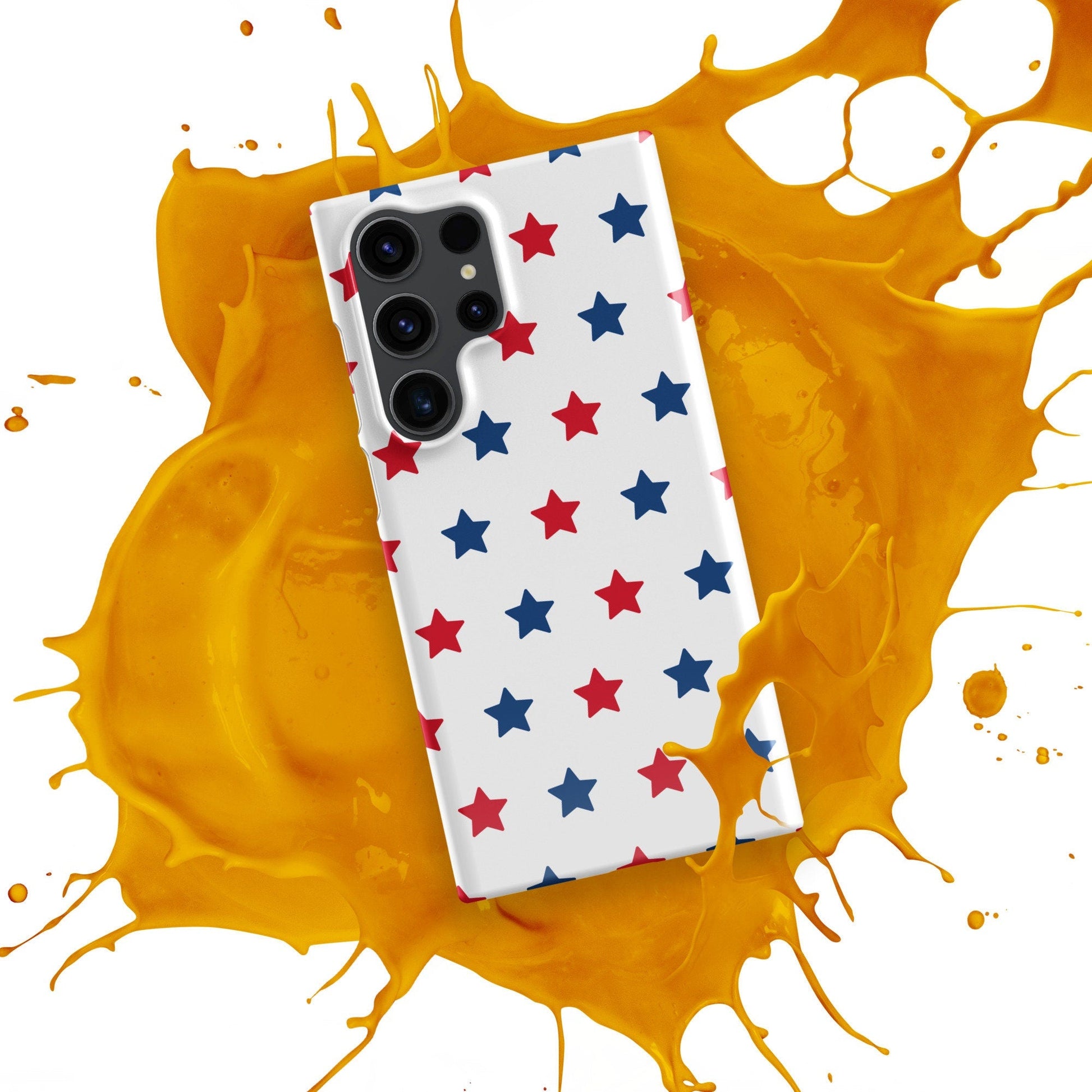 USA Flag Stars Samsung Galaxy S24 Ultra Case - Patriotic Design - Raiden Gate Design