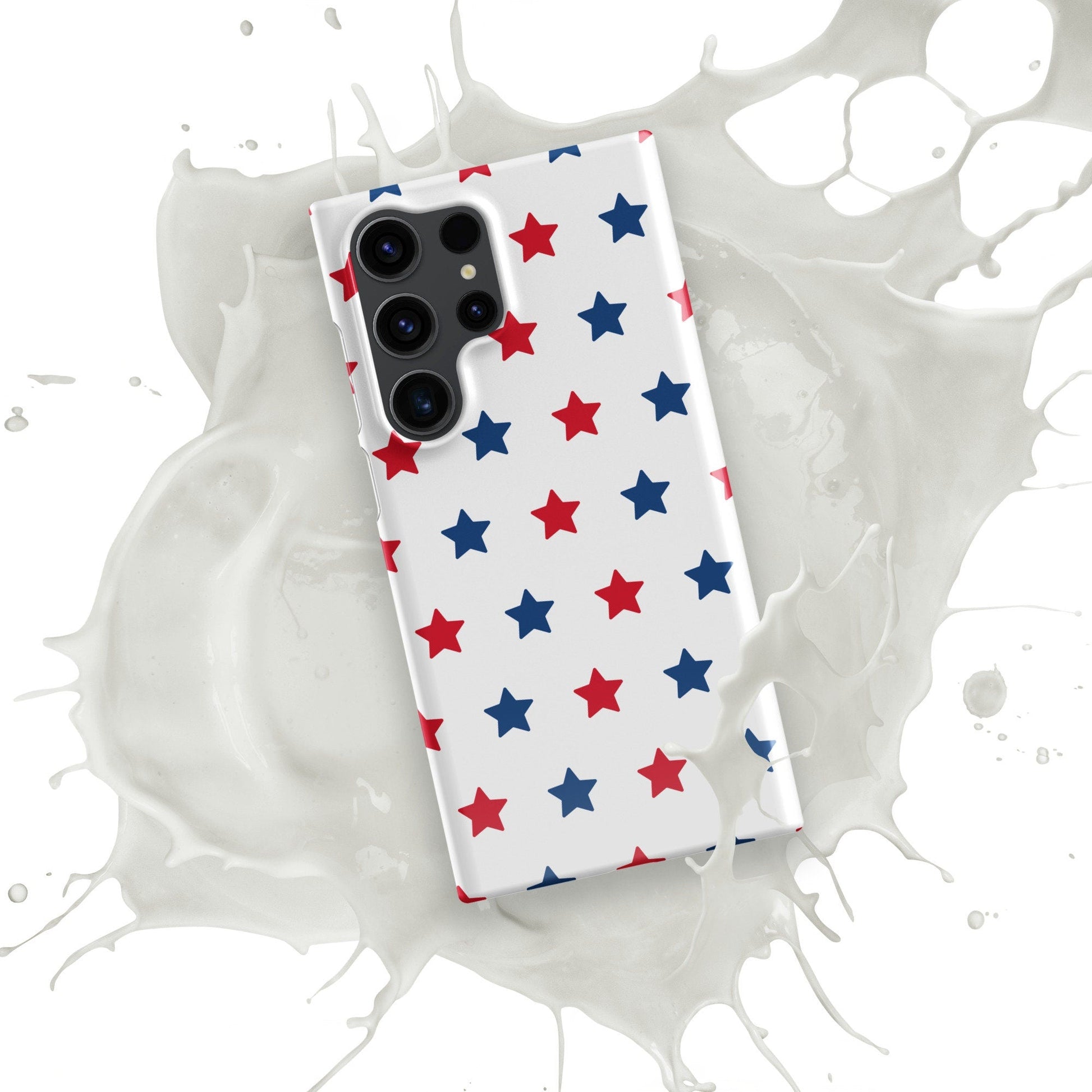 USA Flag Stars Samsung Galaxy S24 Ultra Case - Patriotic Design - Raiden Gate Design