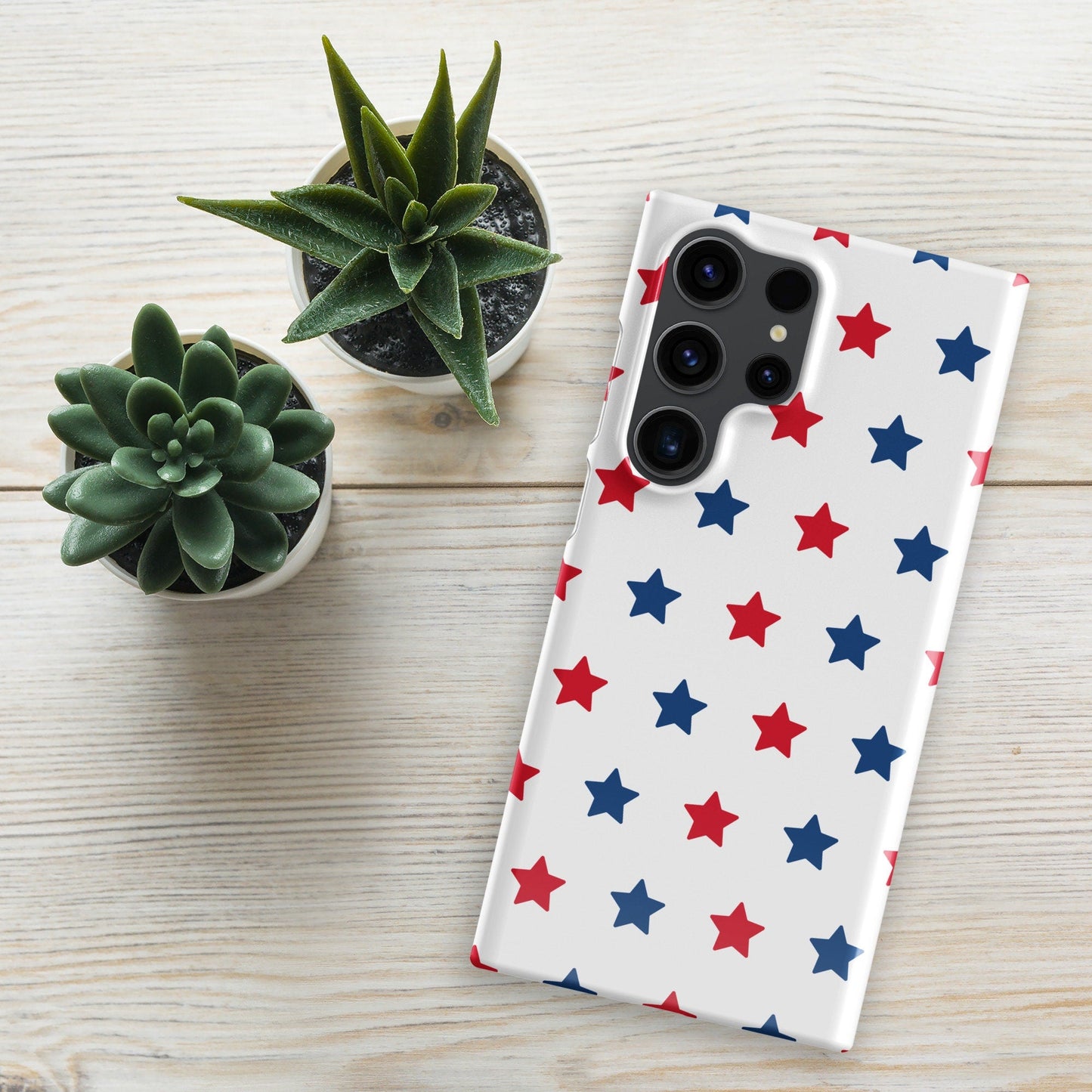 USA Flag Stars Samsung Galaxy S24 Ultra Case - Patriotic Design - Raiden Gate Design