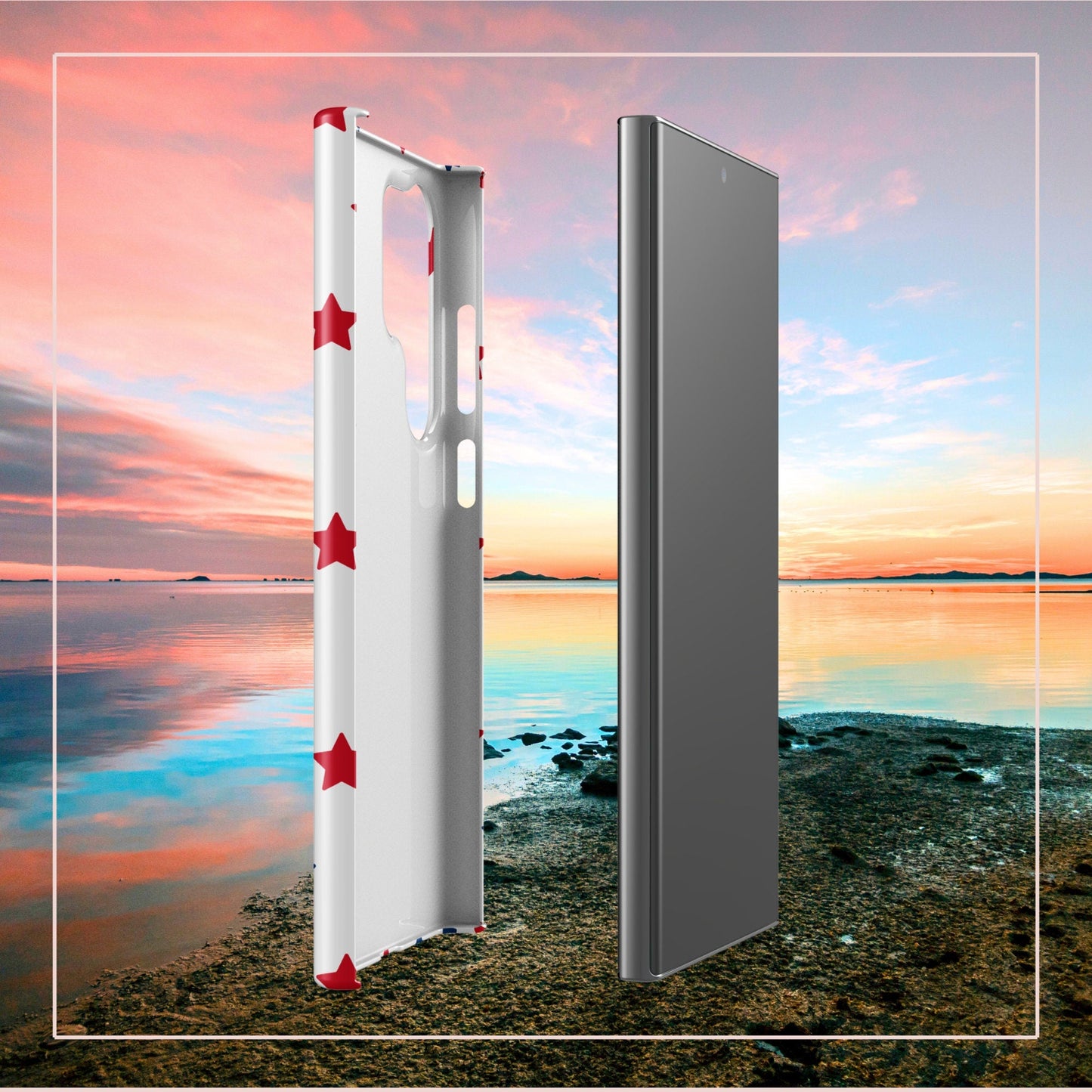 USA Flag Stars Samsung Galaxy S24 Ultra Case - Patriotic Design - Raiden Gate Design