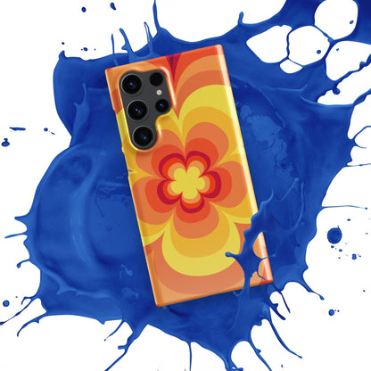 Vibrant Yellow Flowers Samsung Galaxy S24 Ultra Case - Floral Phone Cover - Raiden Gate Design